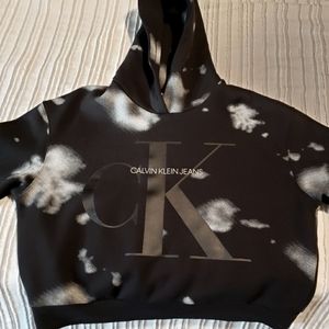 Black Calvin Klein hoodie size M